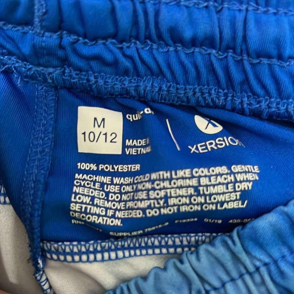 Xersion Brand Blue Boys Youth Sized M 10/12 Shorts - Picture 2 of 5